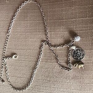 Silver-Tone Lightweight Charm Necklace